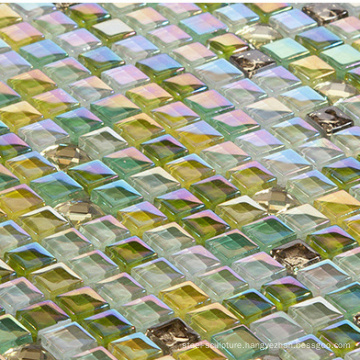 China Supply  Mosaic High Quality Glass Mosaic Tile